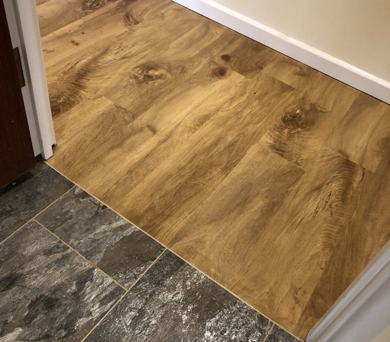 Wood LVT Flooring Project 6