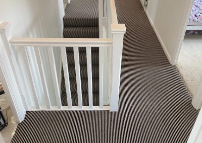 Designer Stripe Carpeting Project 7