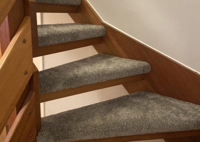 Kesari Carpet Fitted To Open Stairs Project 9